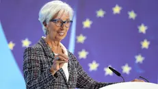 La presidente della Banca centrale europea Christine Lagarde - Foto Ansa © www.giornaledibrescia.it