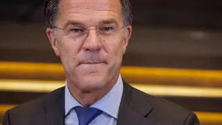 epa12156701 NATO Secretary General Mark Rutte chairs a North Atlantic Treaty Organisation (NATO) defense ministers meeting at the NATO headquarters in Brussels, Belgium, 05 June 2025. EPA/OLIVIER MATTHYS