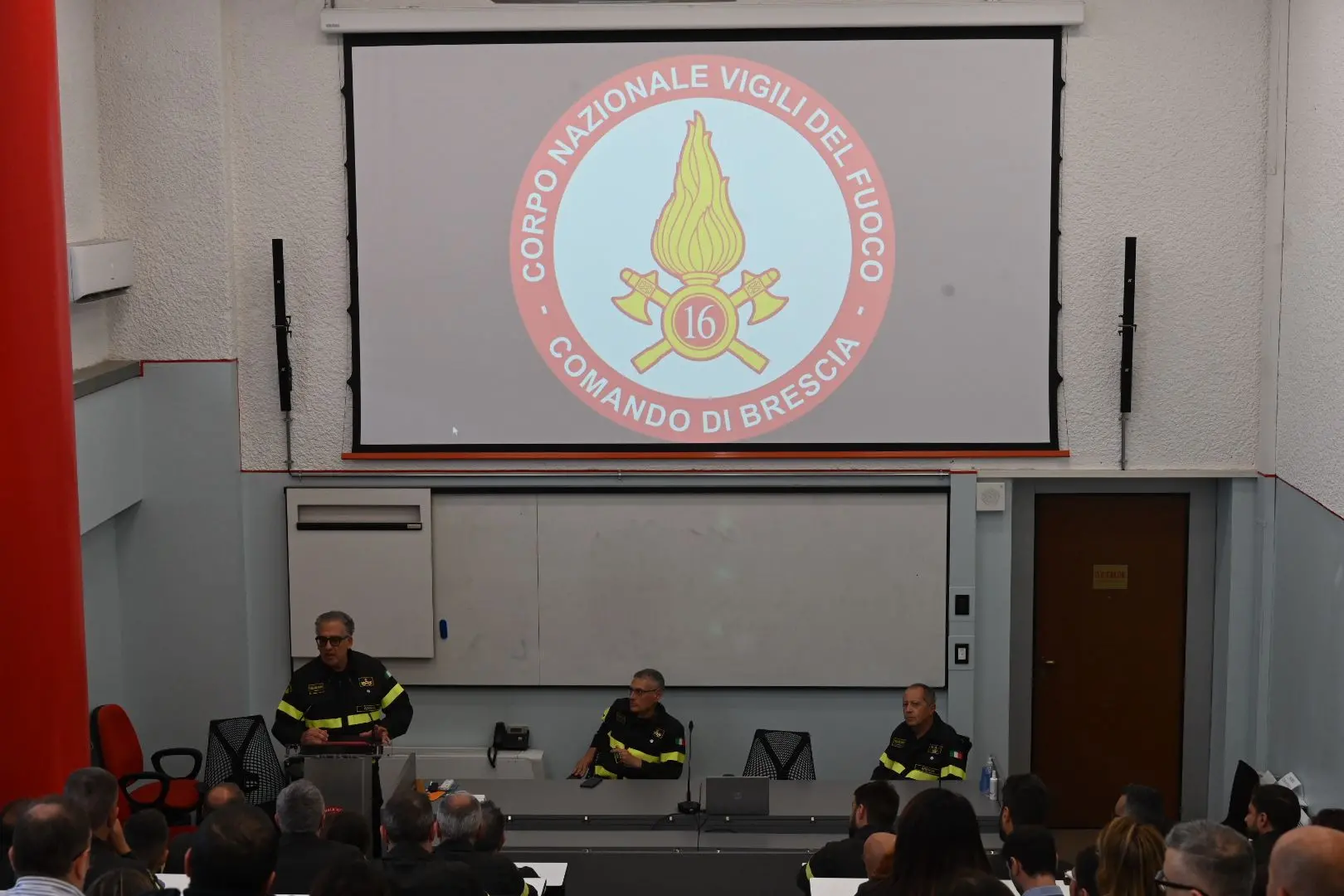 Il nuovo comandante dei Vigili del fuoco Luigi Diaferio