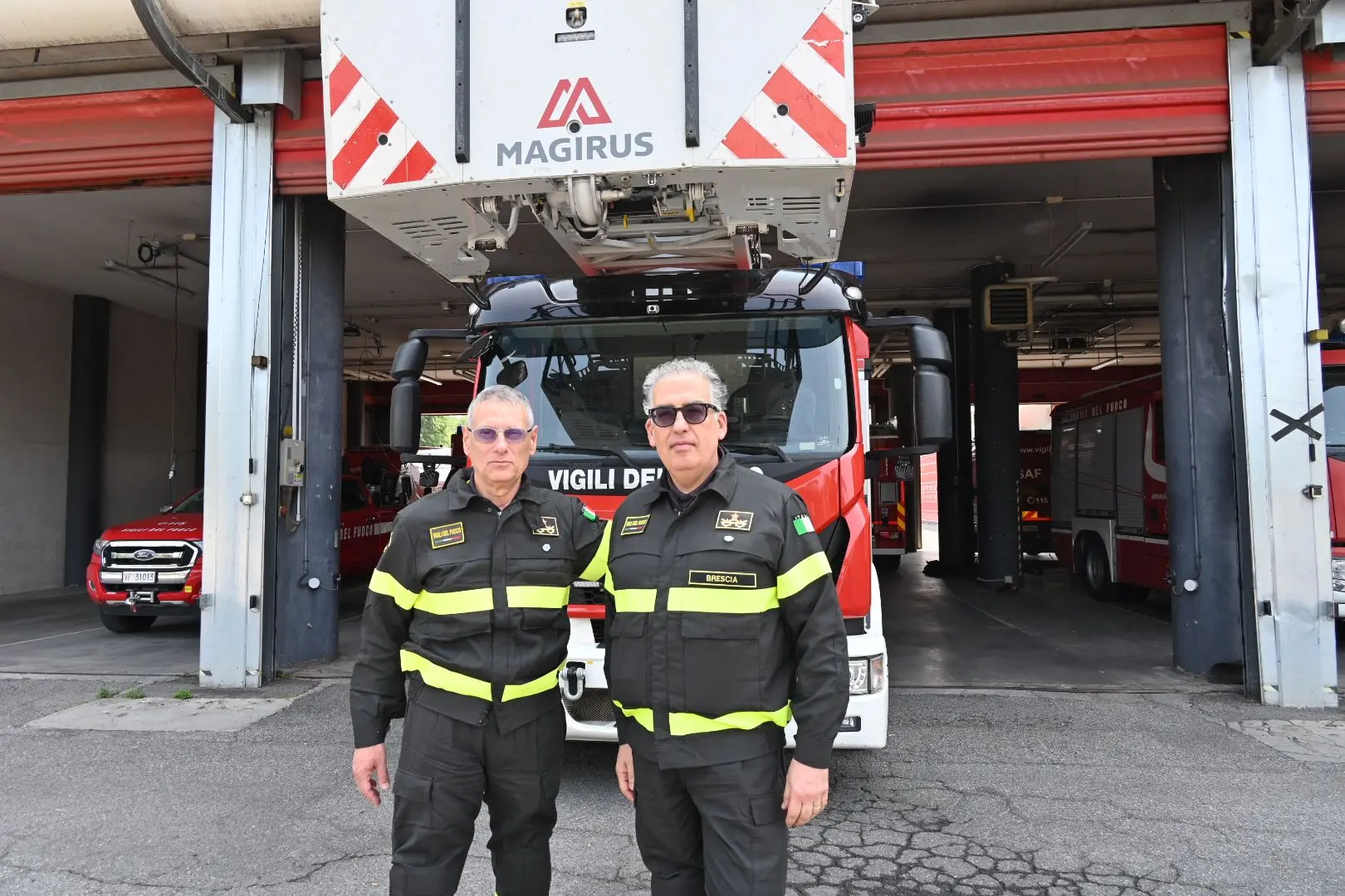 Il nuovo comandante dei Vigili del fuoco Luigi Diaferio