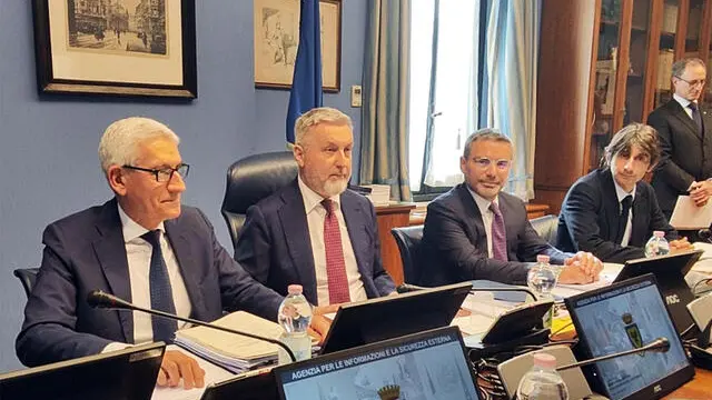 Direttore aise caravelli audito dal copasir
