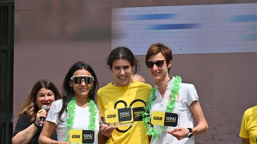 CRONACA BRESCIA PIAZZA VITTORIA GDB RUN REDAZIONE CRONACA 08-06-2025 GABRIELE STRADA NEW EDEN GROUP                             