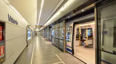 La stazione della metro Vittoria - Foto © www.giornaledibrescia.it