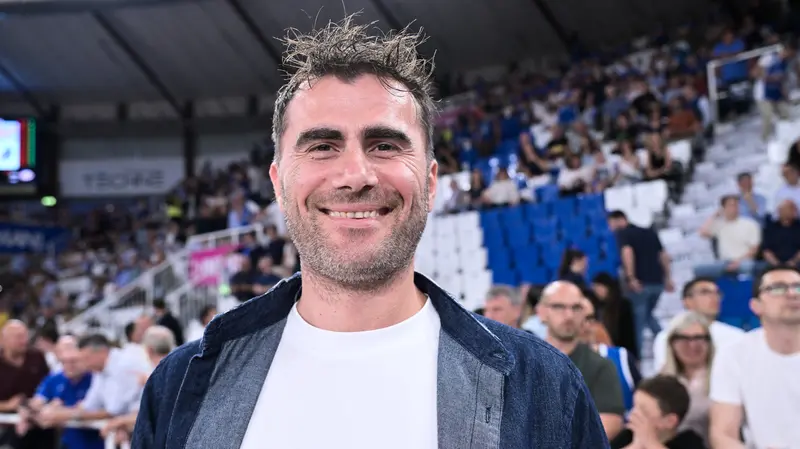 Bushati era al PalaLeonessa per assistere a gara-3 contro Trapani - Foto New Reporter Checchi © www.giornaledibrescia.it