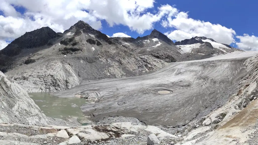 Il ghiacciaio dell'Adamello - Foto Servizio Glaciologico Lombardo