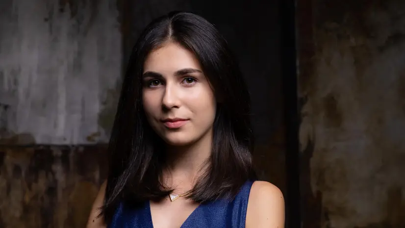 La giovane pianista russa Alexandra Dovgan