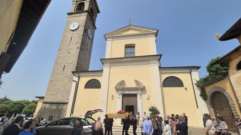 Cellatica, l'ultimo saluto al sindaco Marco Marini