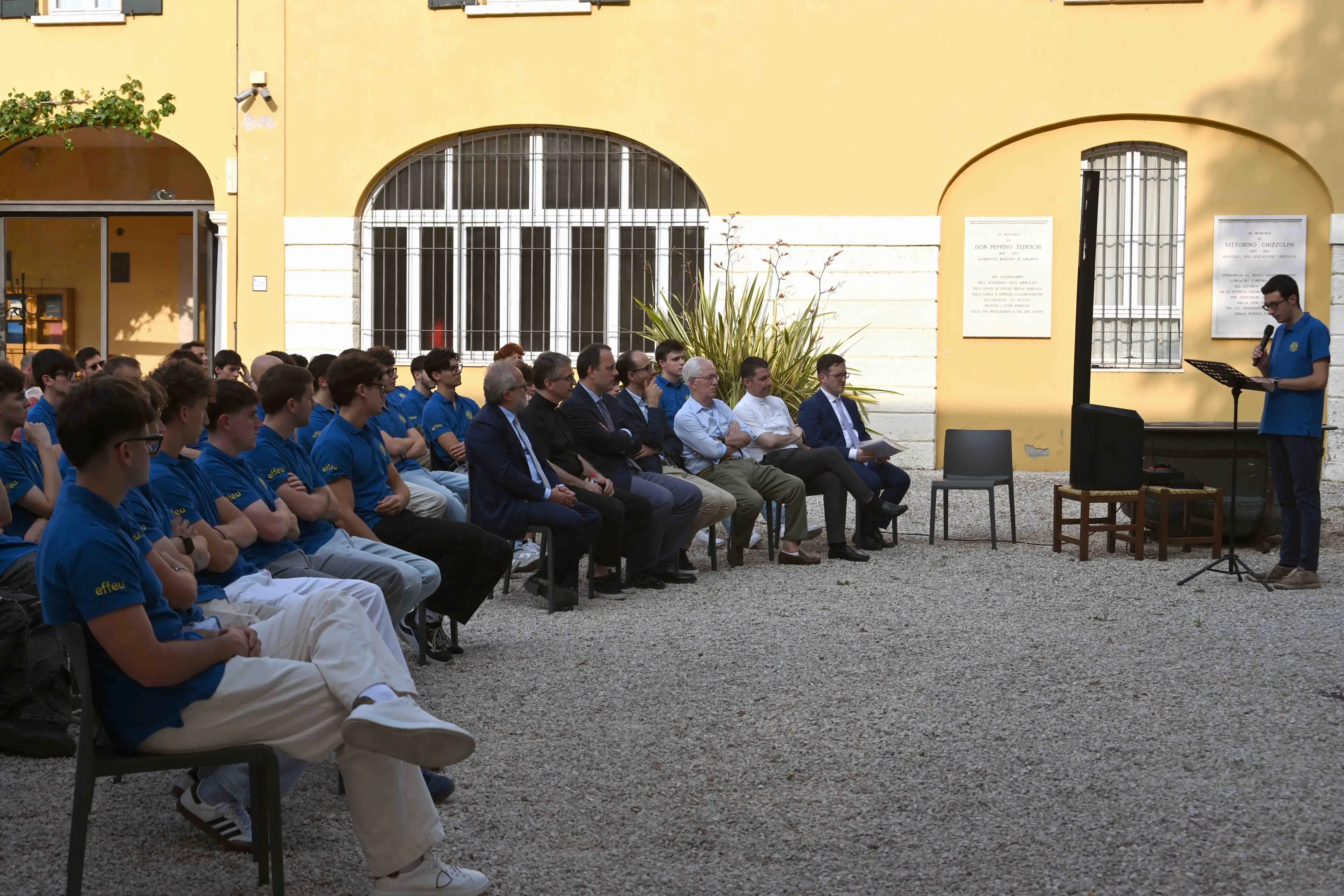 CRONACA BRESCIAAMIGLIA UNIVERSITARIA SERATA DI FINE ANNO ACCADEMICO PER SANDRINI 09-06-2025 MARCO ORTOGNI NEW EDEN GROUP