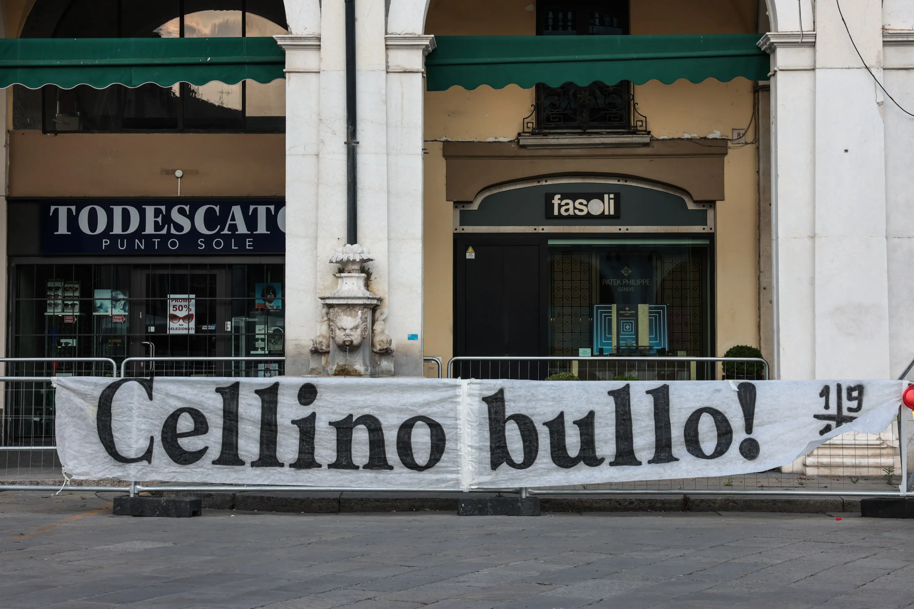 Sport Cronaca Tavola indetta dalla Loggia per salvare il Brescia nella foto 1911 protesta 09/06/2025 Comincini©NewReporter