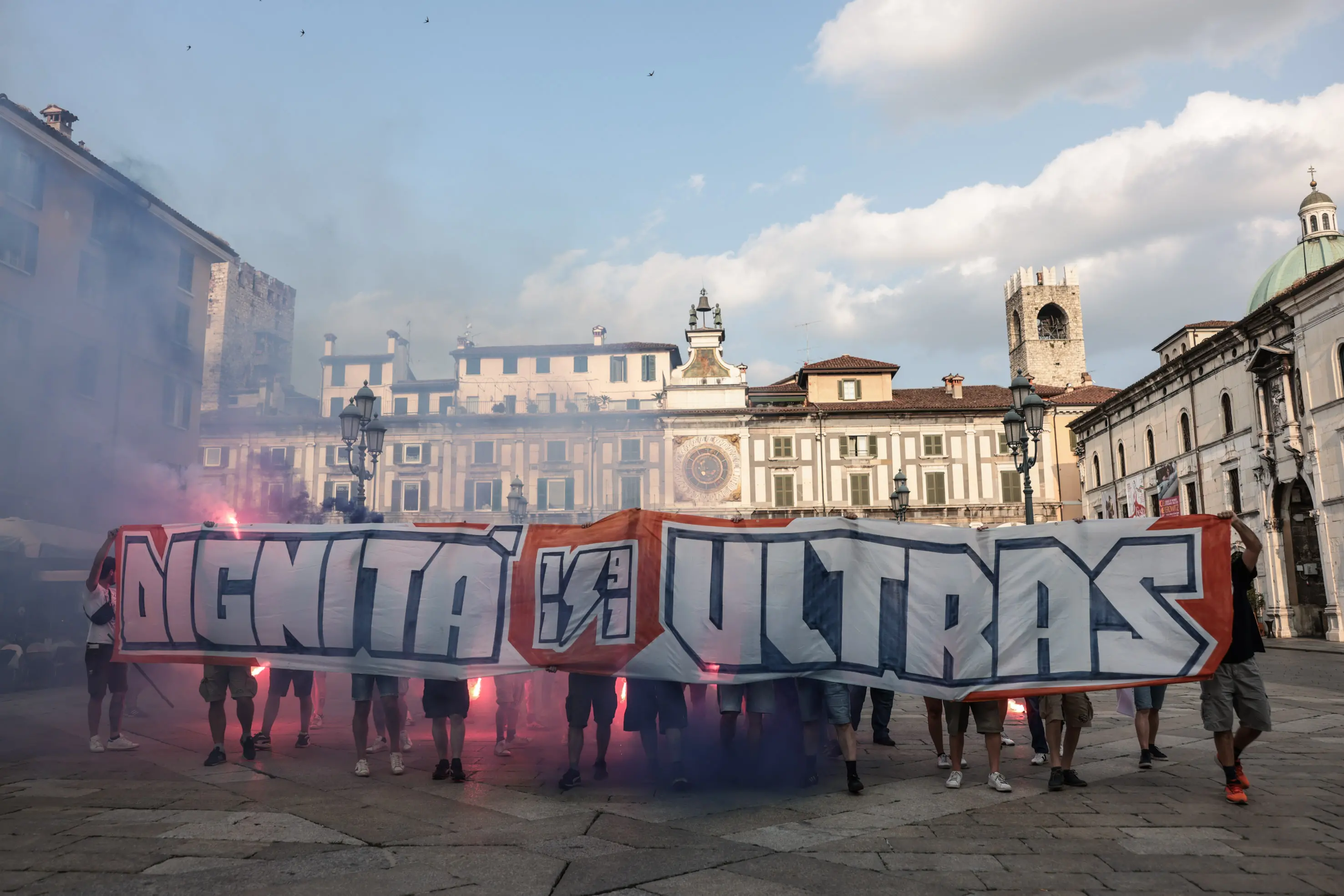 Sport Cronaca Tavola indetta dalla Loggia per salvare il Brescia nella foto contestazione 1911 09/06/2025 Comincini©NewReporter
