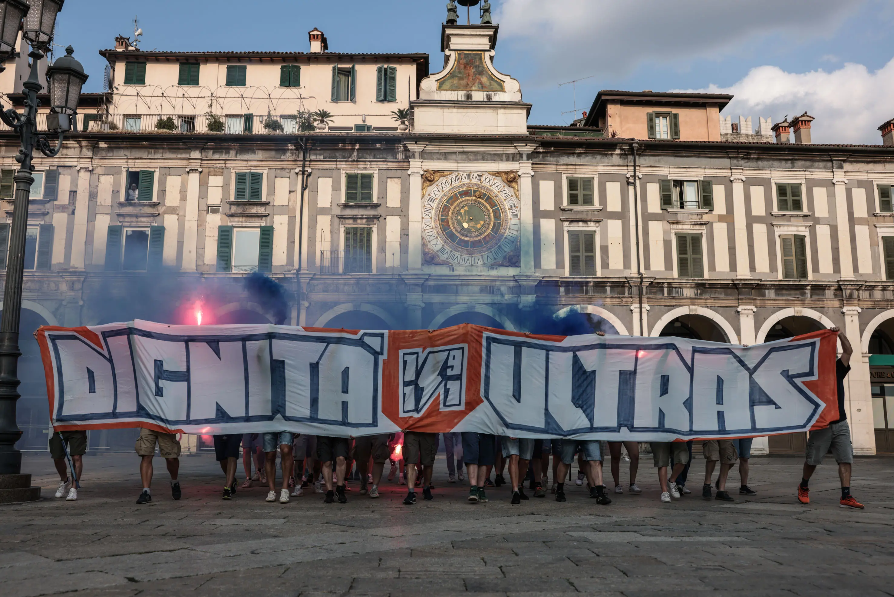 Sport Cronaca Tavola indetta dalla Loggia per salvare il Brescia nella foto contestazione 1911 09/06/2025 Comincini©NewReporter