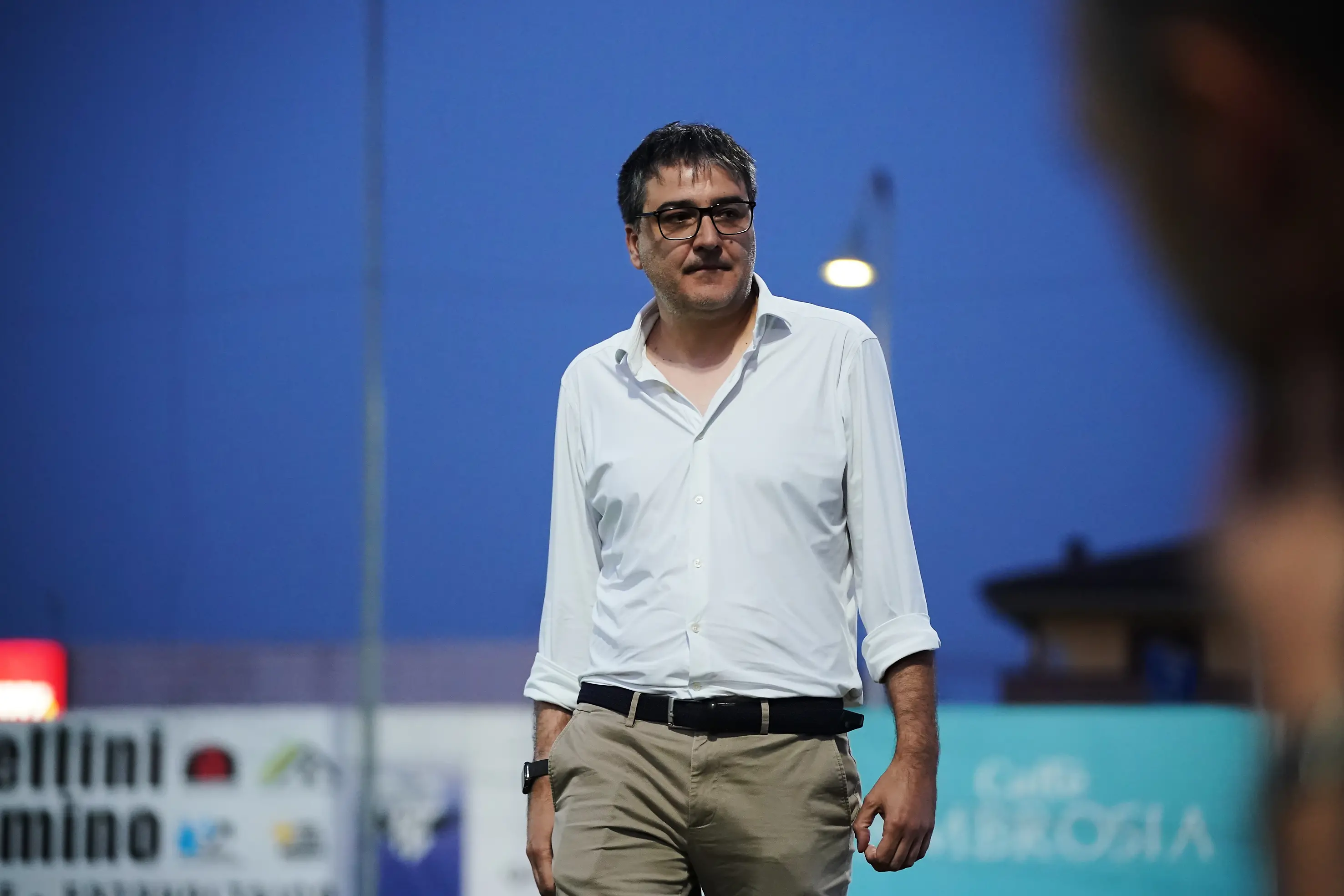 SPORT CALCIO 46¡ GRAN NOTTURNO MACLODIO G1 INAUGURAZIONE TECNOCASA/FC IMMOBILIARE/BOSCO REGIO/CSB/VEROLANUOVA - ALICE COSTRUZIONI/CHIARI NELLA FOTO MISTER TECNOCASA 09-06-2025 perteghella@newreporter