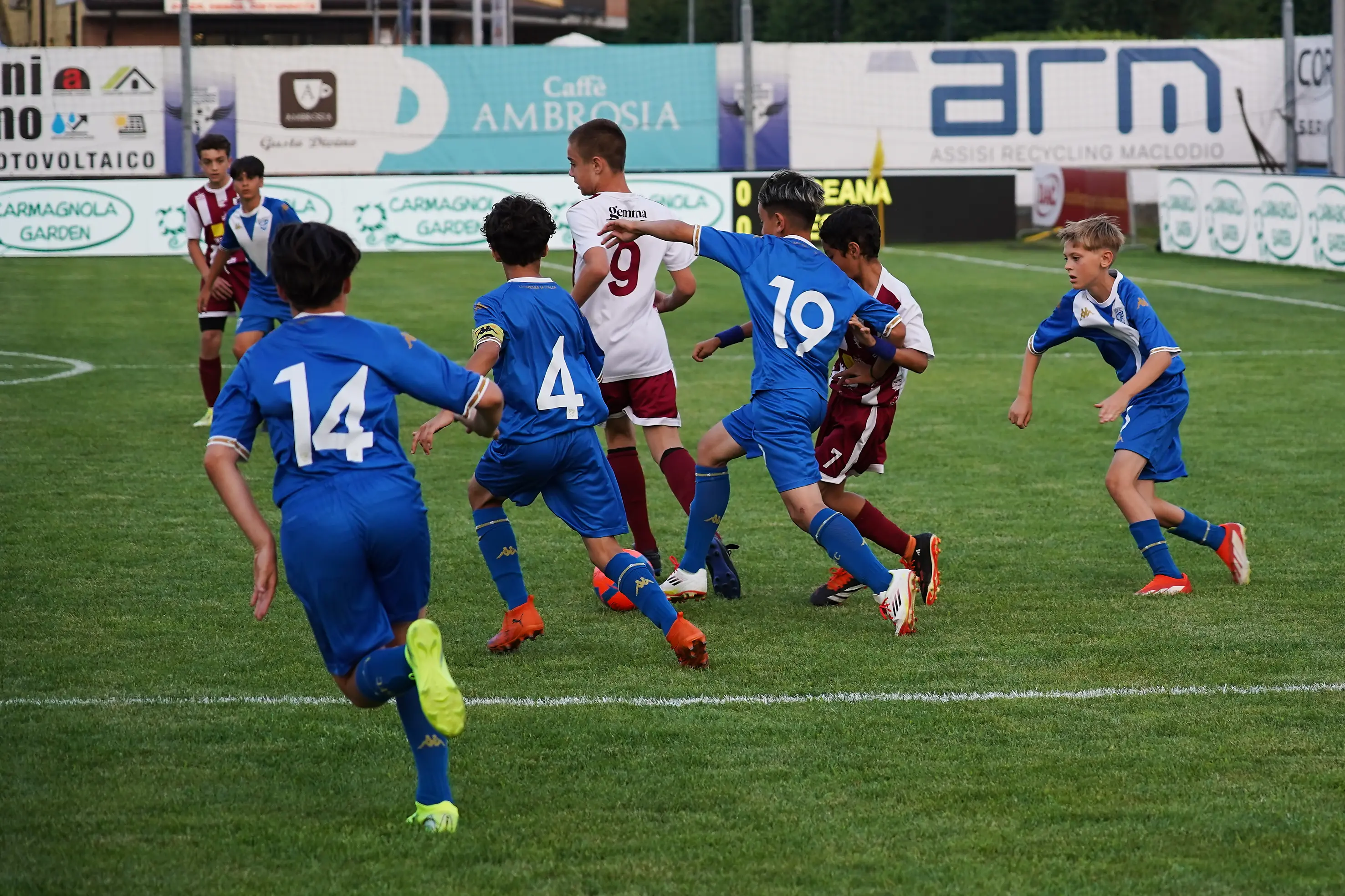 SPORT CALCIO 46¡ GRAN NOTTURNO MACLODIO G1 INAUGURAZIONE TECNOCASA/FC IMMOBILIARE/BOSCO REGIO/CSB/VEROLANUOVA - ALICE COSTRUZIONI/CHIARI NELLA FOTO COLORE 09-06-2025 perteghella@newreporter
