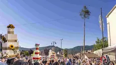 Un momento delle celebrazioni in onore di San Giuliano martire