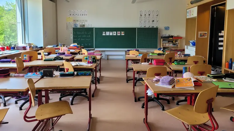 Un'immagine di un'aula scolastica