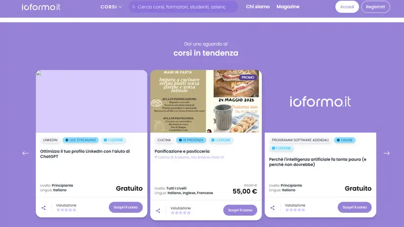 Il sito Ioformo.it