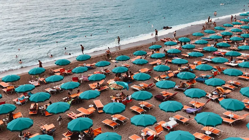 Uno stabilimento balneare