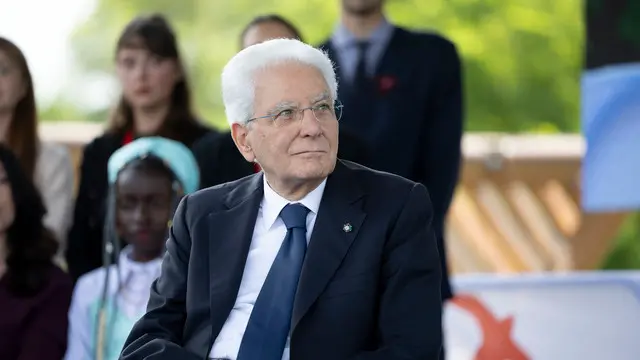 Il Presidente della Repubblica Sergio Mattarella, a Rondine Cittadella della Pace (foto di Francesco Ammendola - Ufficio per la Stampa e la Comunicazione della Presidenza della Repubblica)