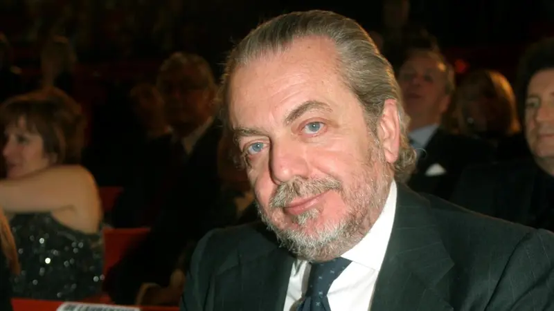 Aurelio De Laurentiis nel 2005, poco dopo aver acquistato il Napoli - Foto Ansa © www.giornaledibrescia.it