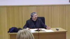 Il vescovo di Cassano allo Jonio, mons. Francesco Savino, incontra gli amministratori della Diocesi.
