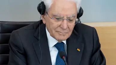 Lussemburgo - Il Presidente della Repubblica Sergio Mattarella nel corso dell'incontro con il Presidente della Camera dei Deputati, Claude Wiseler, oggi 11 giugno 2025. (Foto di Paolo Giandotti - Ufficio Stampa per la Stampa e la Comunicazione della Presidenza della Repubblica)