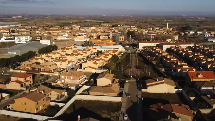 Il paese spagnolo di Figueruelas - Foto Comarca Ribera Alta del Ebro