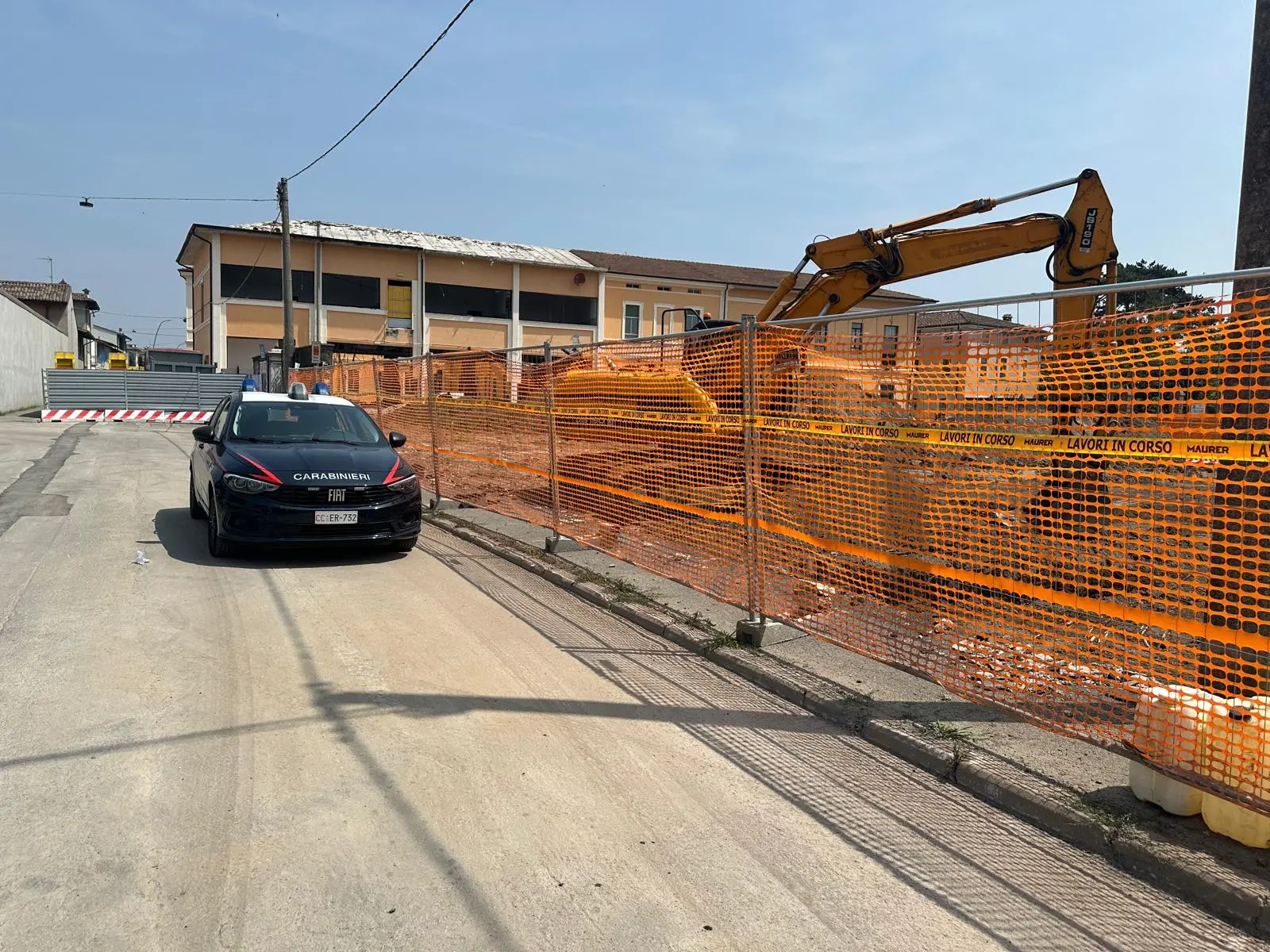 Bagnolo Mella, trovato un ordigno bellico alla scuola primaria