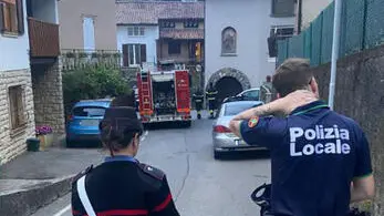 Foto omicidio suicidio nel Bergamasco di Fabio Conti (YN3)