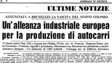 Dal Giornale di Brescia del 9 aprile del 1975 - © www.giornaledibrescia.it