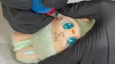Un Labubu tatuato da Zneakerz