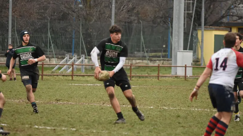 Il giocatore di rugby Matteo Rosi - © www.giornaledibrescia.it