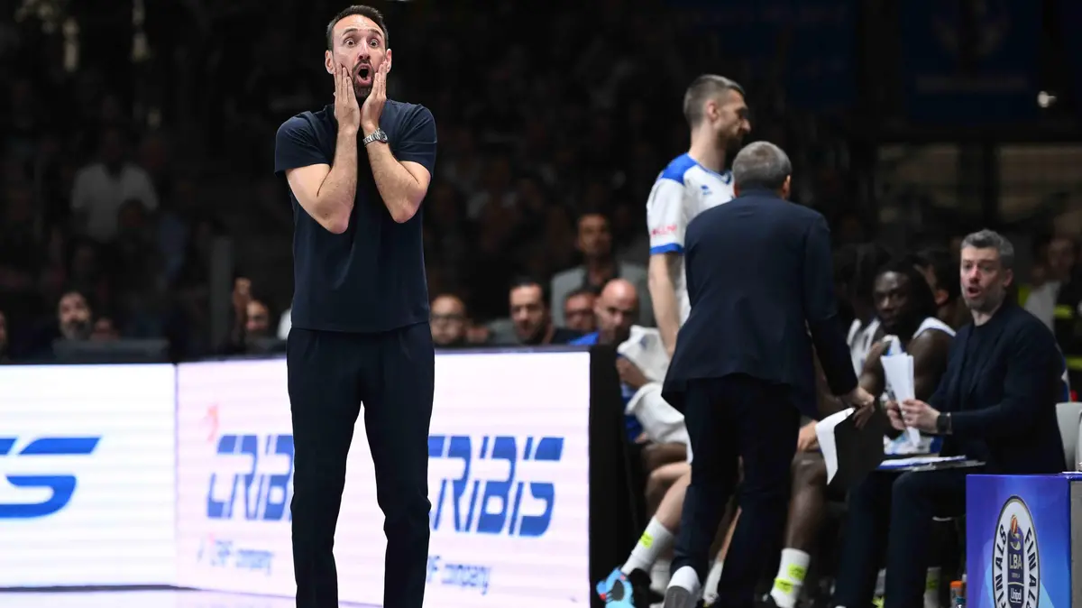Giuseppe Poeta Segafredo Virtus Bologna - Pallacanestro Germani Brescia LBA Legabasket Serie A Unipol 2024/2025 Playoff - Finale - Gara 1 Bologna, 12/06/2025 Foto MassimoCeretti / Ciamillo-Castoria