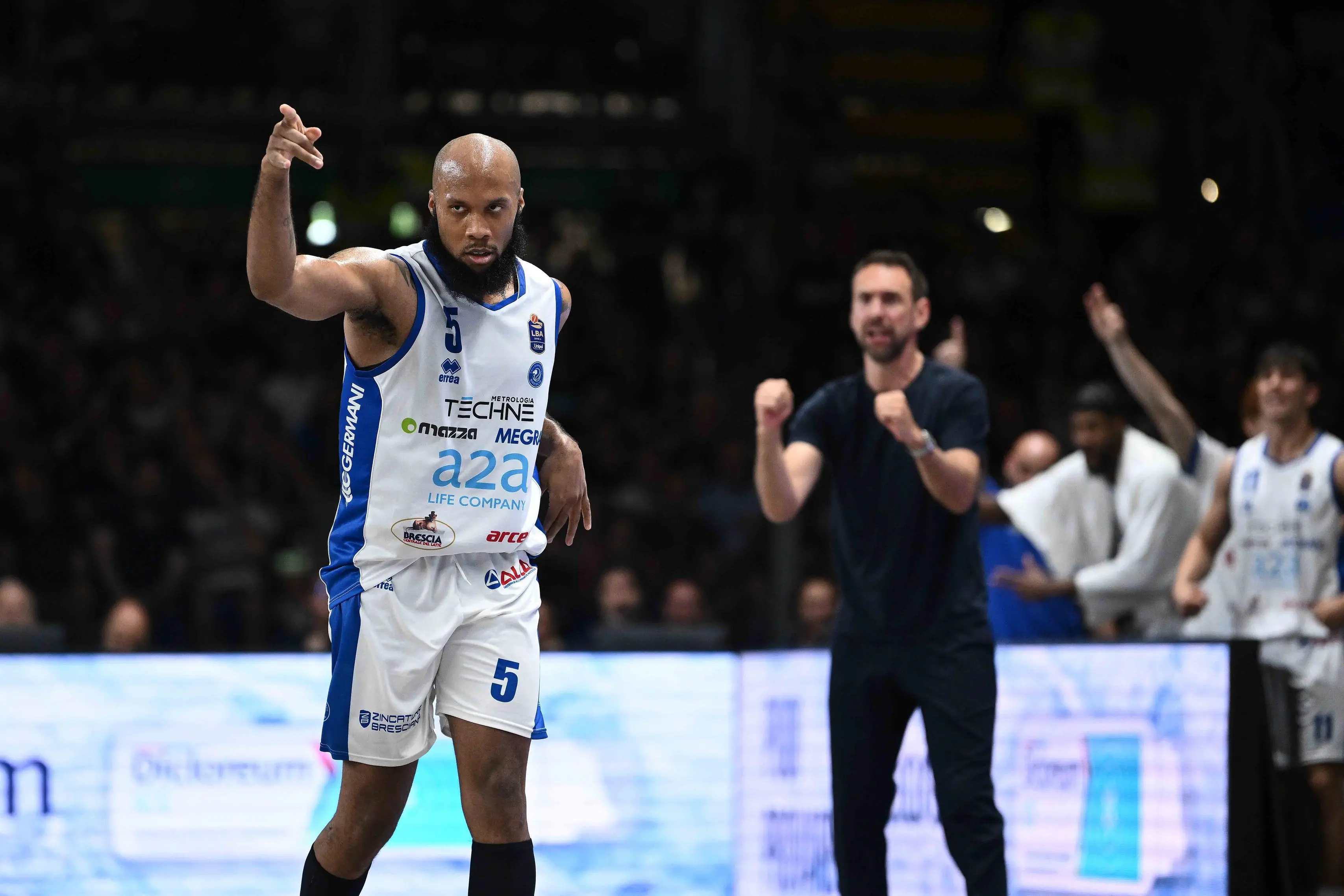 Chris Dowe Segafredo Virtus Bologna - Pallacanestro Germani Brescia LBA Legabasket Serie A Unipol 2024/2025 Playoff - Finale - Gara 1 Bologna, 12/06/2025 Foto MassimoCeretti / Ciamillo-Castoria