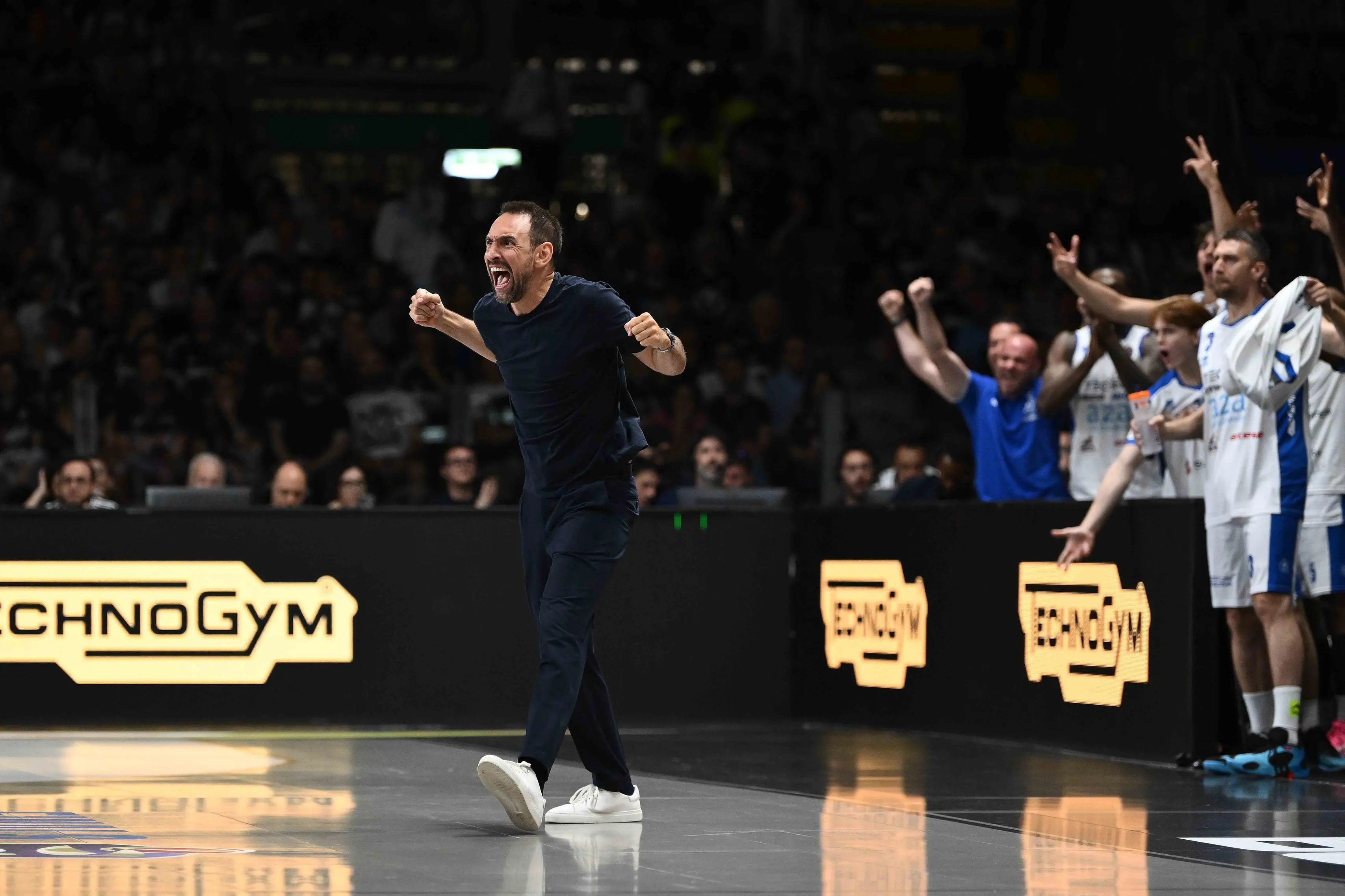 Giuseppe Poeta Segafredo Virtus Bologna - Pallacanestro Germani Brescia LBA Legabasket Serie A Unipol 2024/2025 Playoff - Finale - Gara 1 Bologna, 12/06/2025 Foto MassimoCeretti / Ciamillo-Castoria