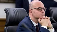Il nuovo consigliere togato Giuseppe Marra durante il Plenum straordinario del Consiglio Superiore della Magistratura (Csm) presieduto dal presidente della Repubblica Sergio Mattarella, presso Palazzo dei Marescialli, Roma, 21 giugno 2019. ANSA/ANGELO CARCONI