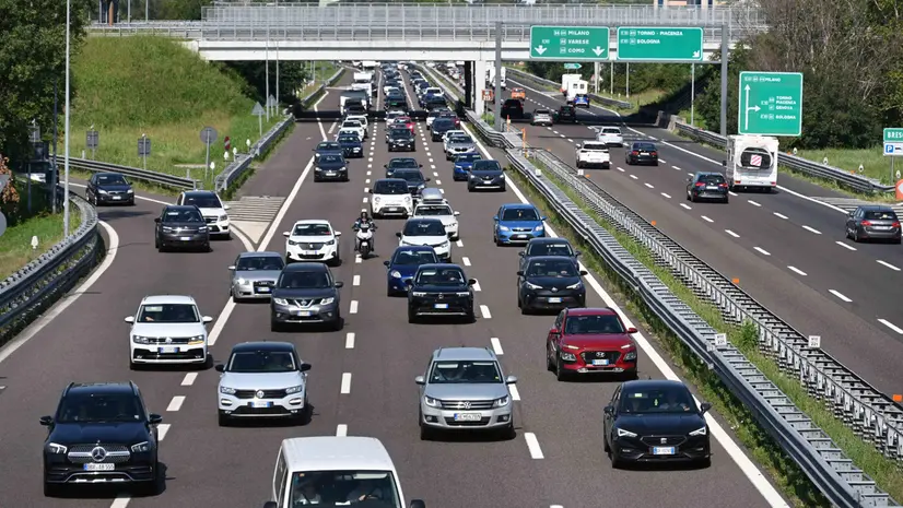 Uno scorcio di autostrada A4 - Foto Marco Ortogni/Neg © www.giornaledibrescia.it