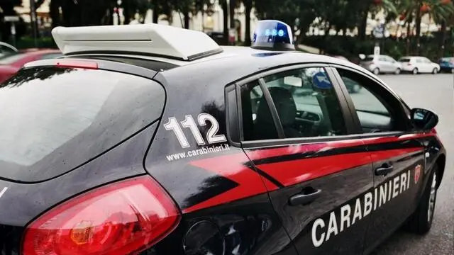 Una 'gazzella' del Nucleo radiomobile di Bari dei carabinieri (foto carabinieri - 25 dicembre 2016)