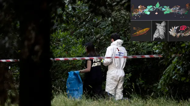 La zona del ritrovamento del cadavere del infante. Roma, 7 giugno 2025 ANSA/MASSIMO PERCOSSI