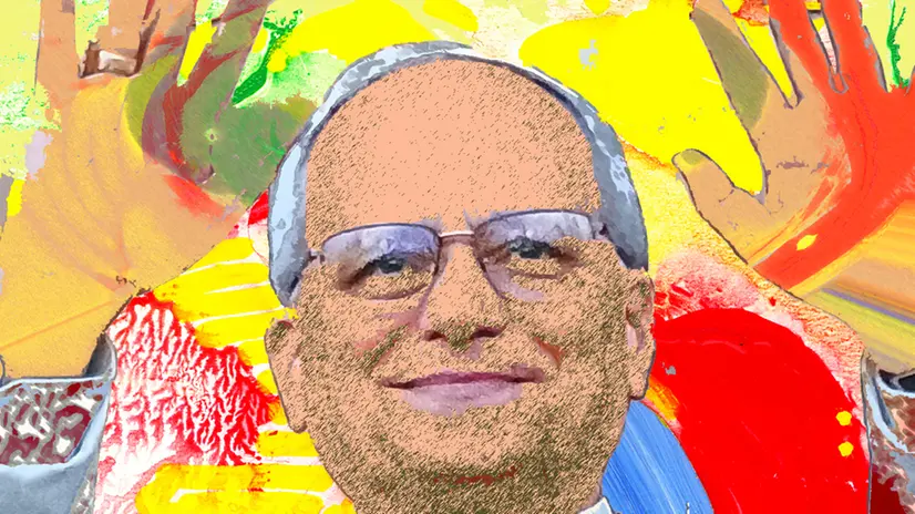 Il ritratto di papa Leone XIV - © www.giornaledibrescia.it