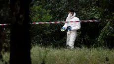 La zona del ritrovamento del cadavere del infante. Roma, 7 giugno 2025 ANSA/MASSIMO PERCOSSI
