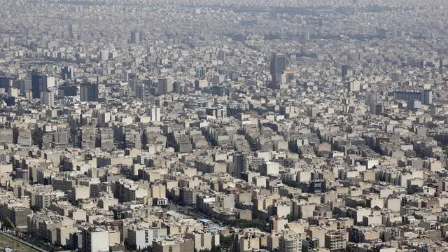 epa11317579 A general view of the capital of Tehran, Iran, 29 April 2024 (issued 04 May 2024). EPA/ABEDIN TAHERKENAREH
