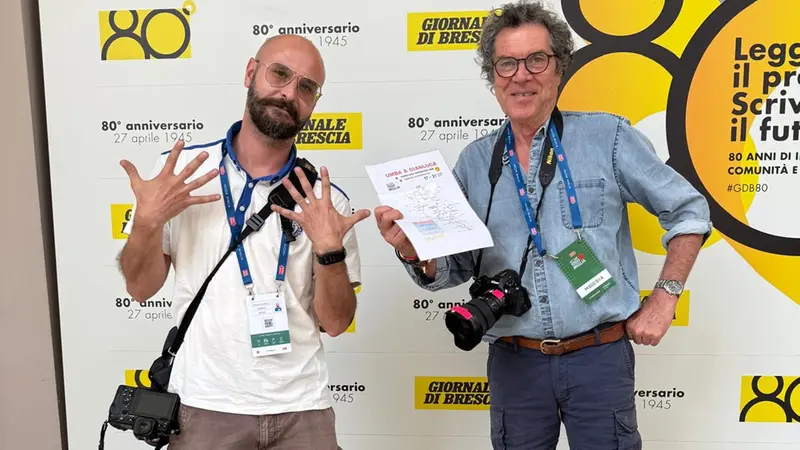 Umberto Favretto e Gianluca Checchi - © www.giornaledibrescia.it