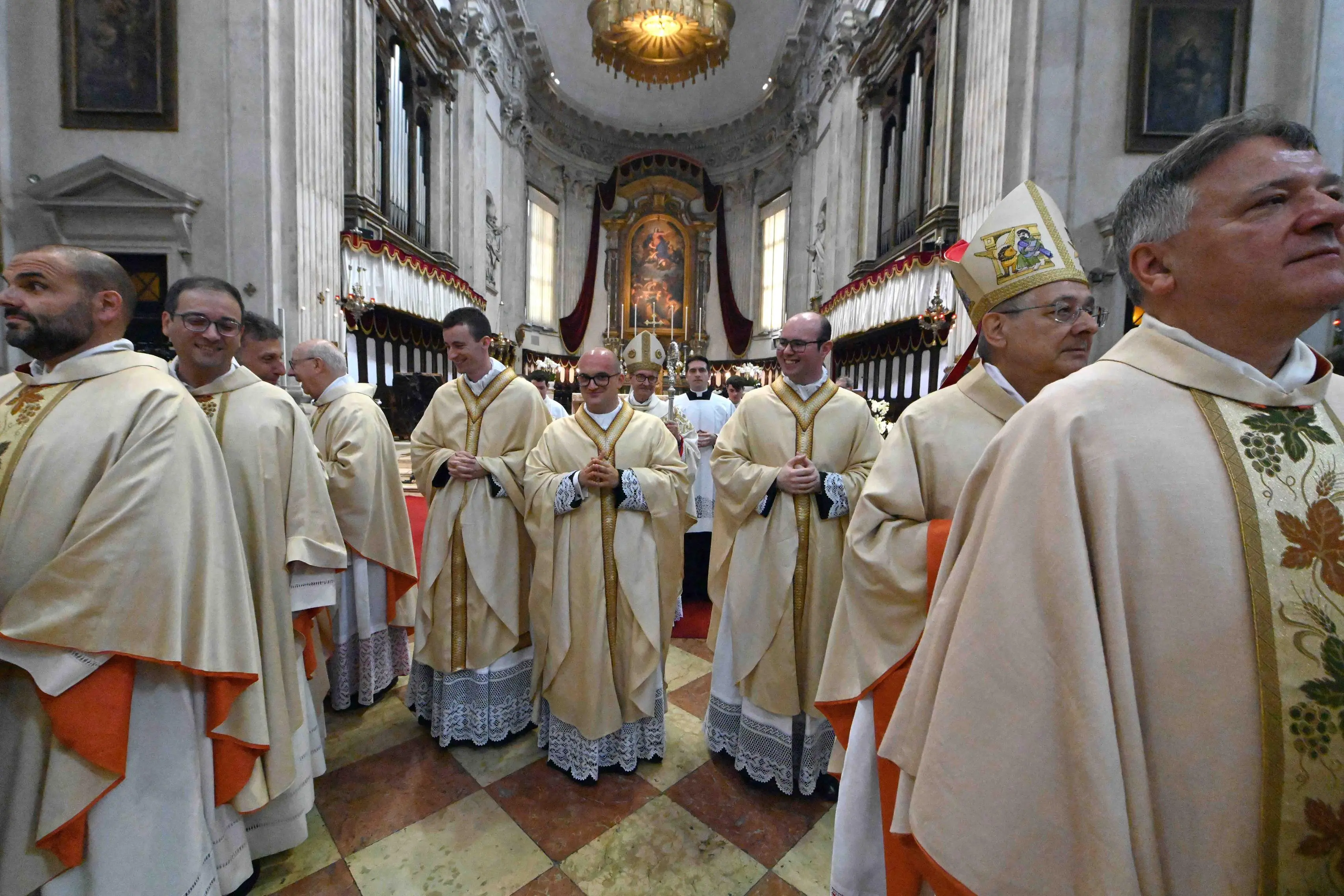 In Cattedrale l'ordinazione di tre nuovi sacerdoti
