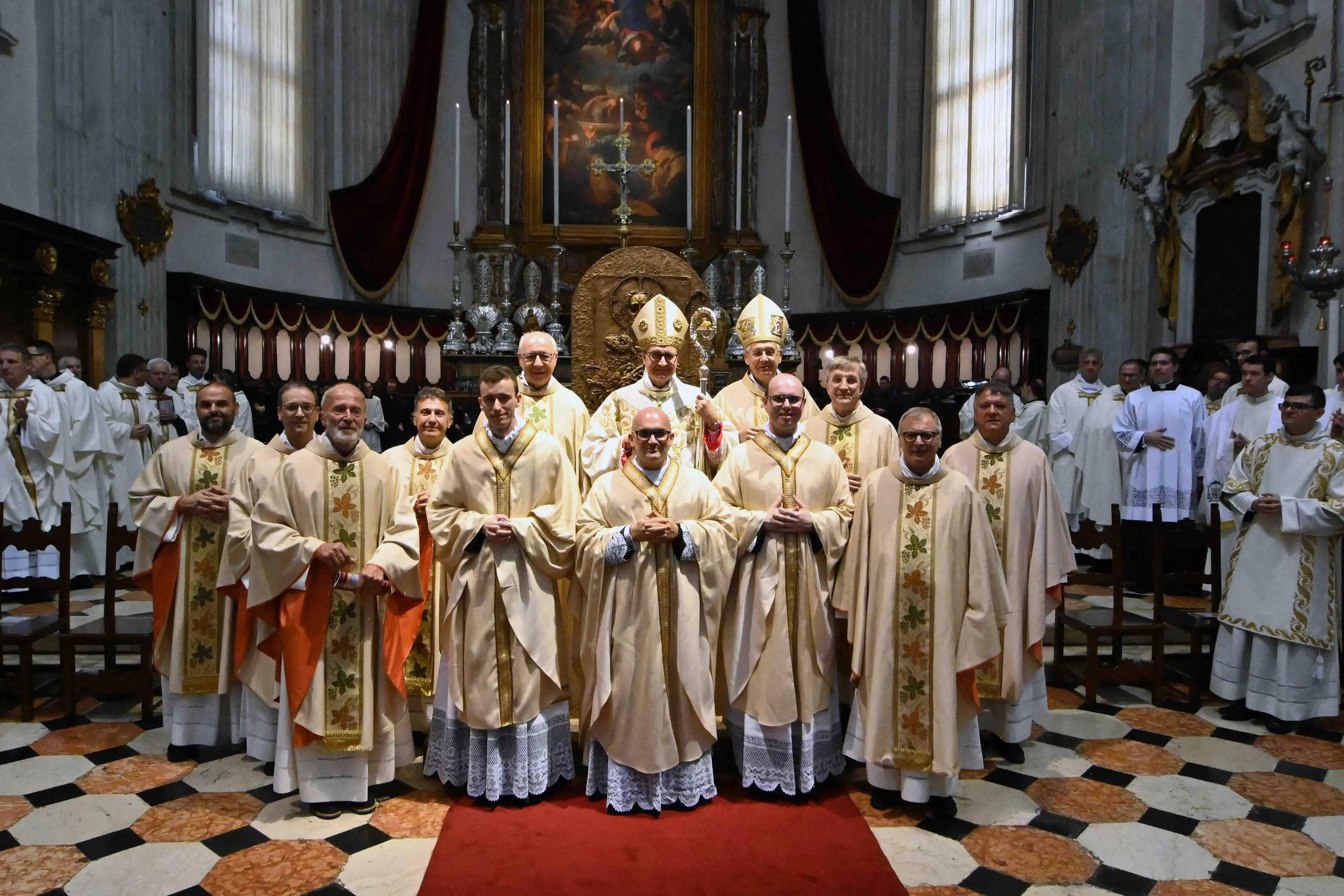 In Cattedrale l'ordinazione di tre nuovi sacerdoti