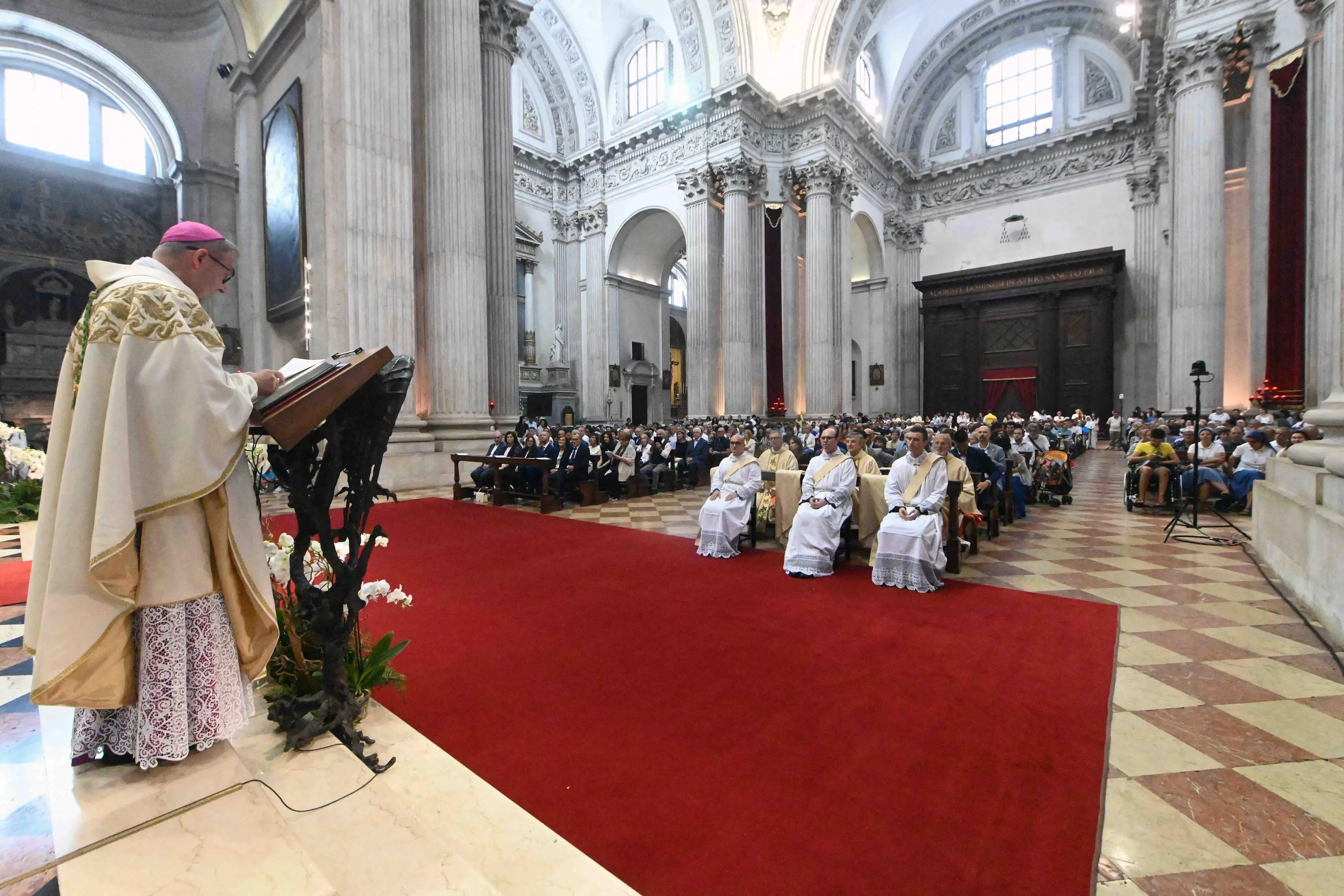 In Cattedrale l'ordinazione di tre nuovi sacerdoti