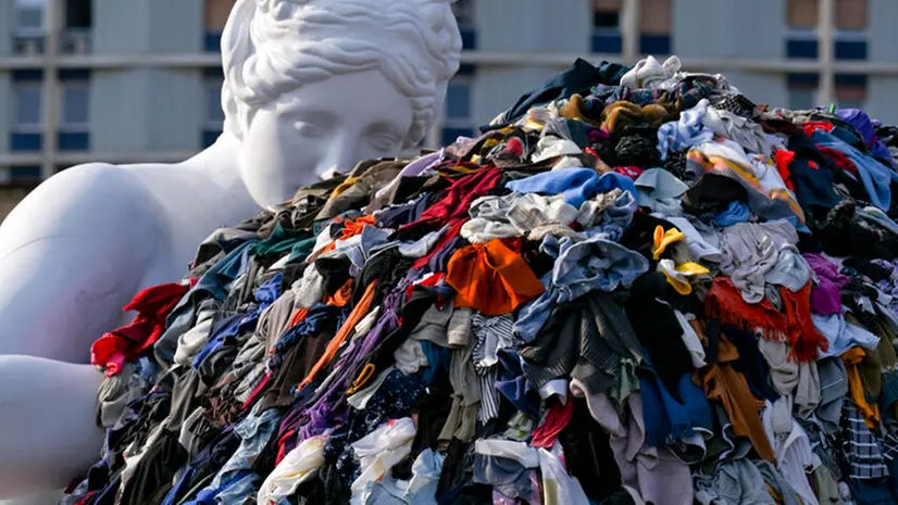 La Venere degli stracci di Pistoletto - Foto Ansa © www.giornaledibrescia.it