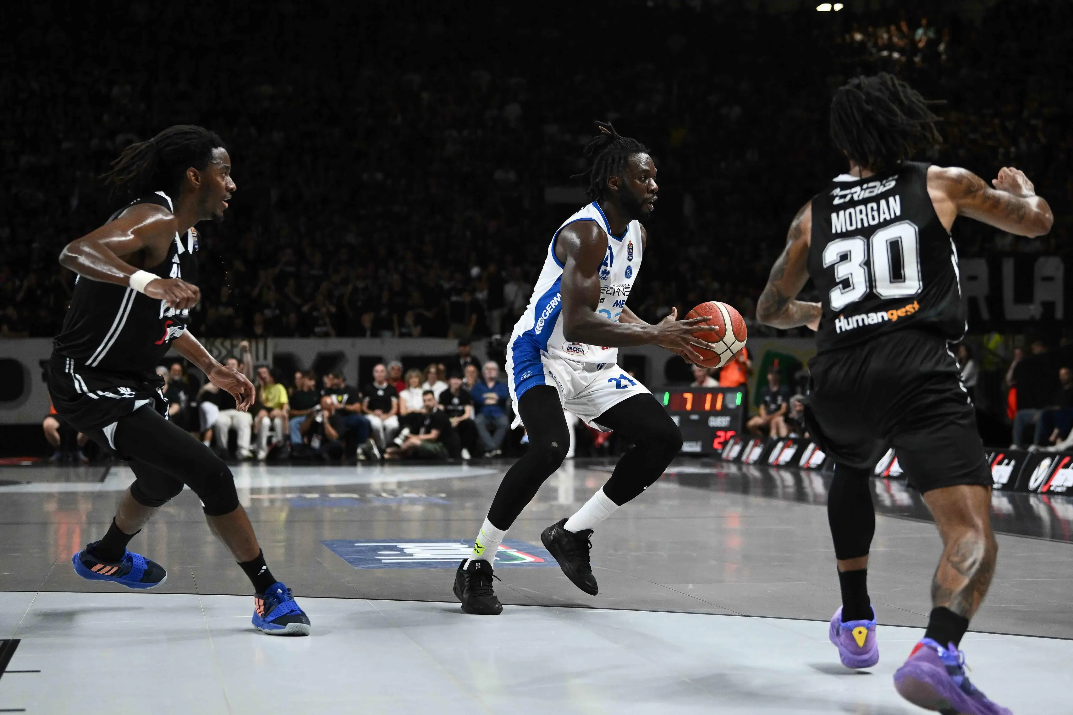 Joseph Mobio
Segafredo Virtus Bologna - Germani Brescia
LBA Legabasket Serie A Unipol 2024-2025
Playoff - Finale - Gara 2
Bologna, 14/06/2025
Foto: Massimo Ceretti/ Ciamillo-Castoria