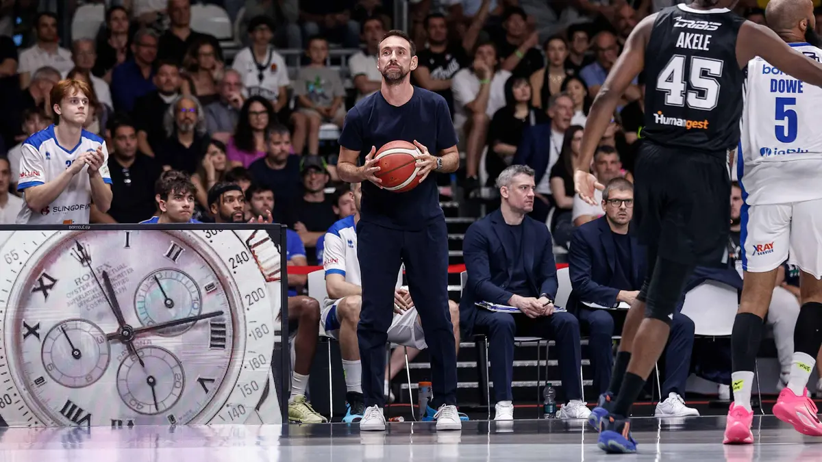 Giuseppe Peppe durante gara-2 contro Virtus Bologna - Foto Alessia Doniselli / Ciamillo-Castoria