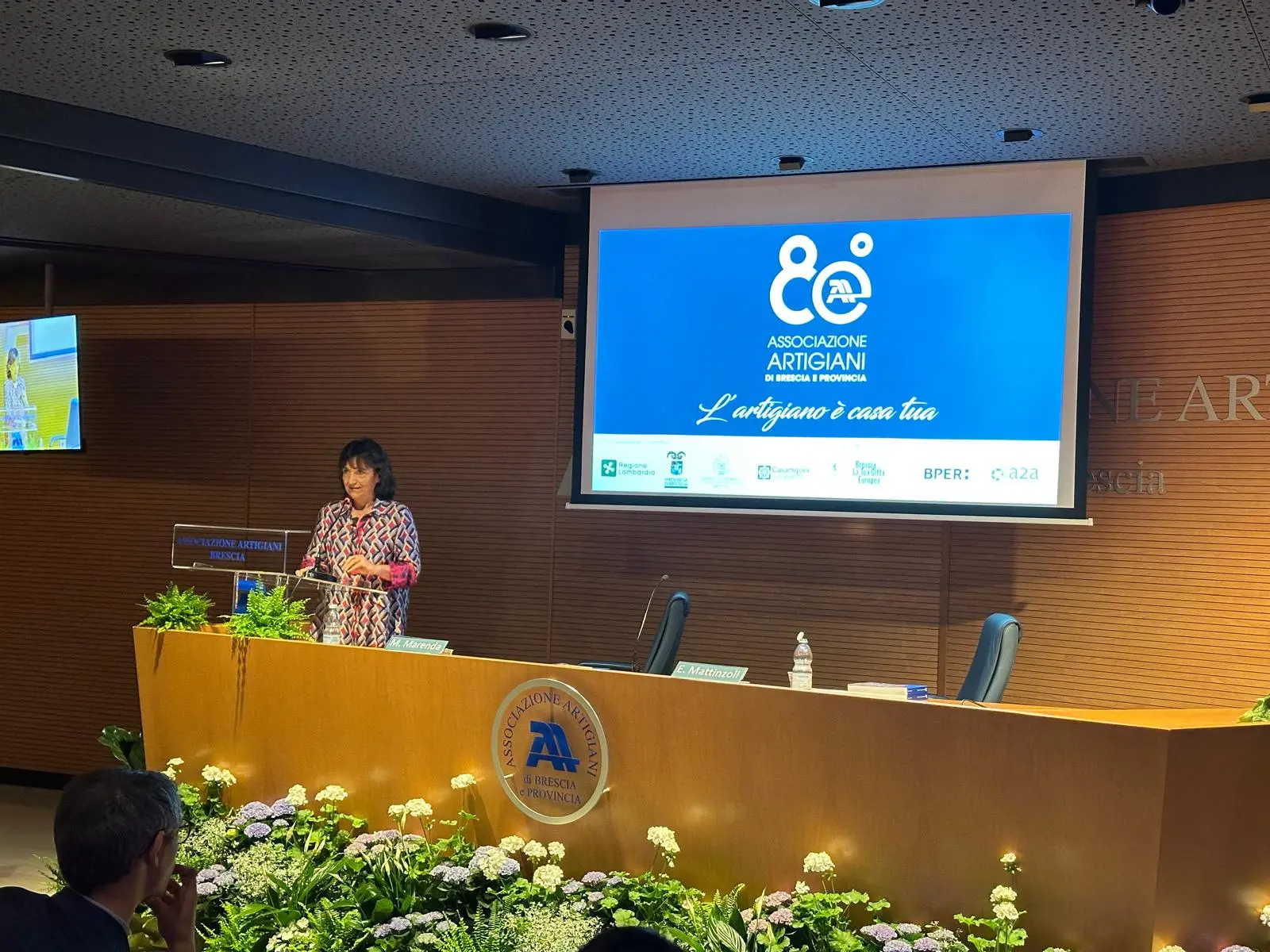 L'Associazione Artigiani di Brescia nella sede in via Cefalonia festeggia gli 80 anni