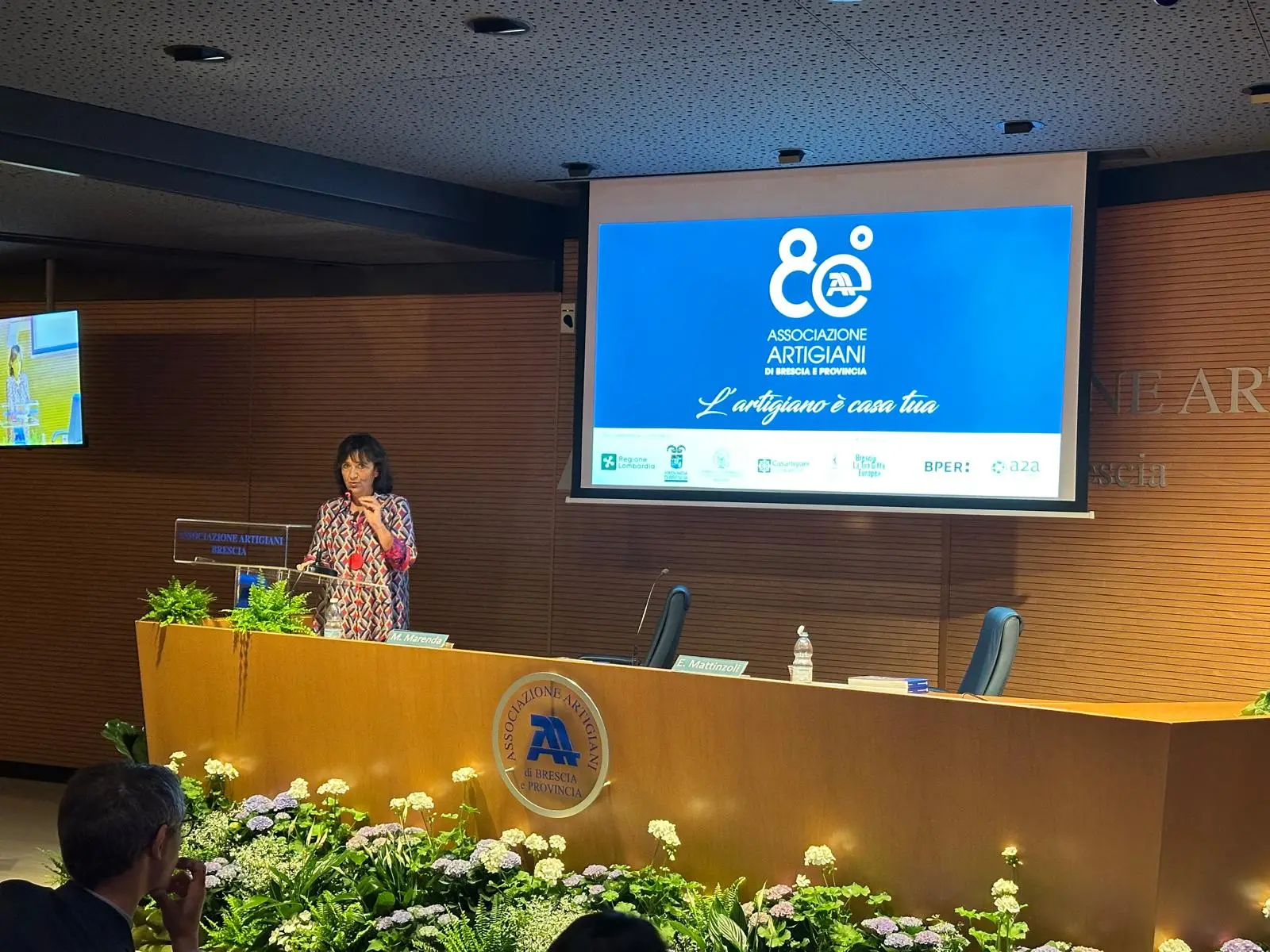 L'Associazione Artigiani di Brescia nella sede in via Cefalonia festeggia gli 80 anni